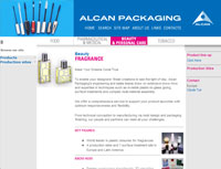 Alcan Packaging website